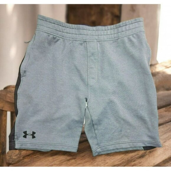 Under Armour Mens Pull-on Sweat Athletic Shorts Large - Picture 1 of 7